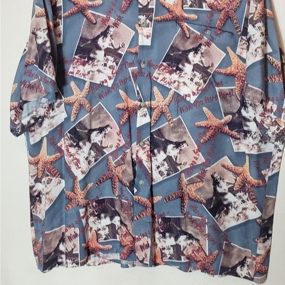 Hawaiian short sleeve shirt XL - Picture 4 of 4